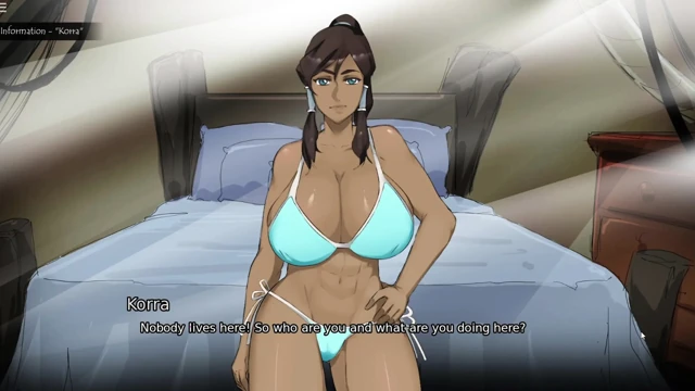 Ember Island - The Battle of Giant Tits between Korra and Azula