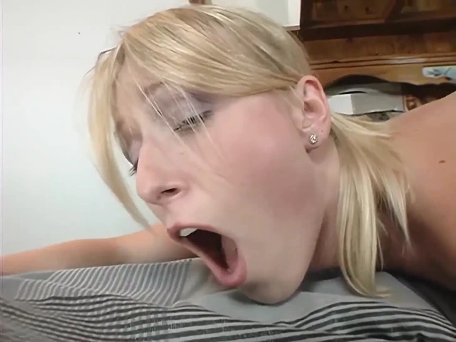 Sarışın sert anal