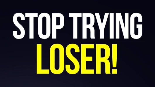 Eziği denemeyi bırak! (sözlü aşağılama)