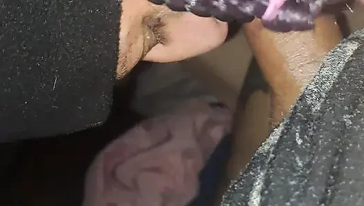 Hot wife sucking my dick