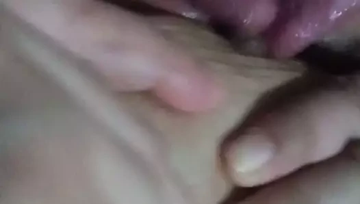 karısı ve koca yalamak onu göğüsler