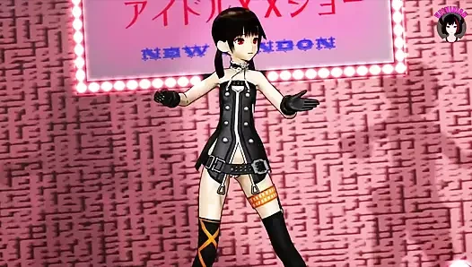 2 sevimli genç lezbiyen dans + bonus üçlü oral seks (3d hentai)