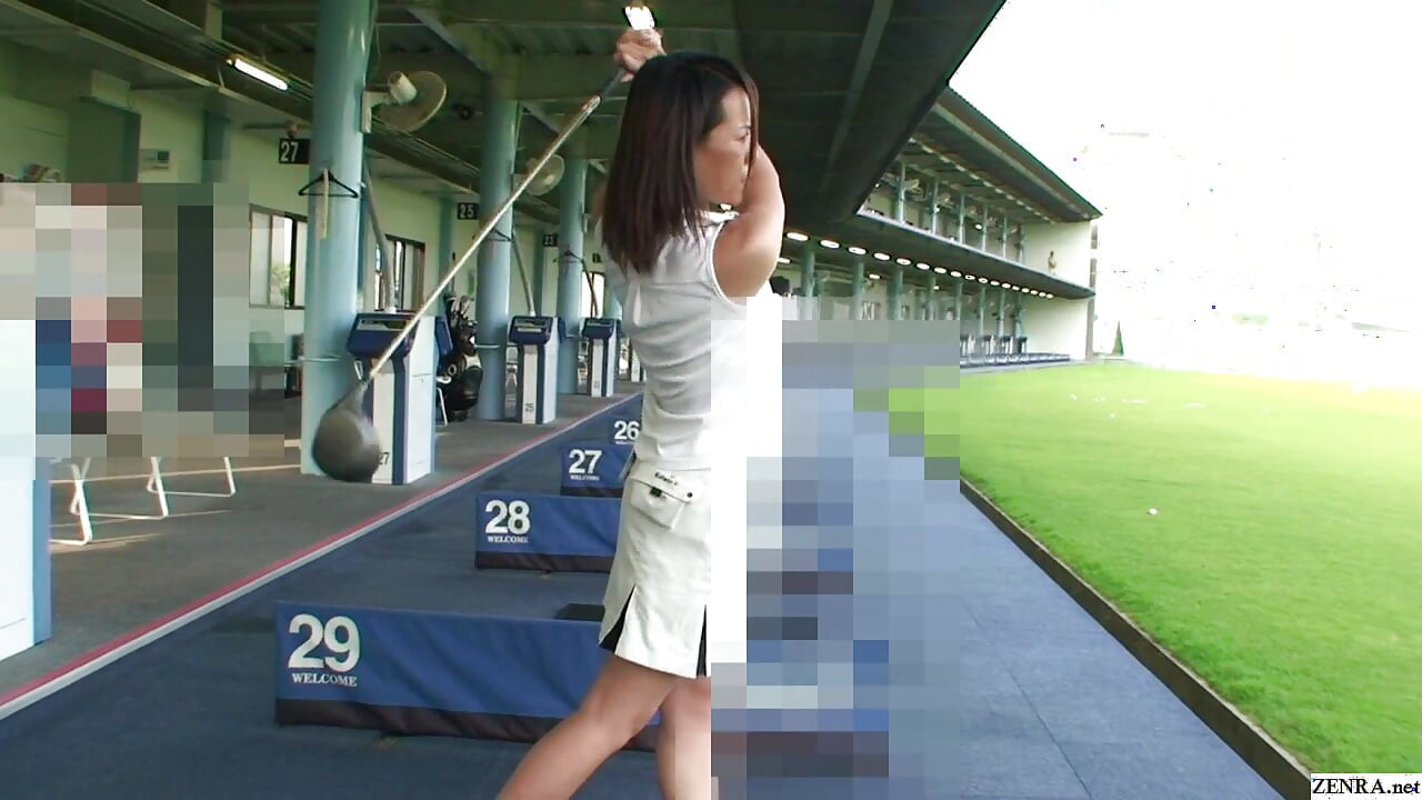 Japon milf bir golf randevusu var ve aşk otelde aşk seviyor