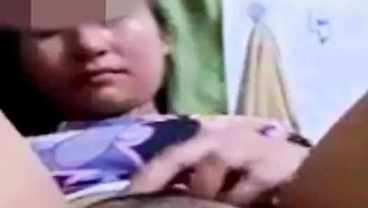 Görüntülü görüşme : Asyalı kız amcık