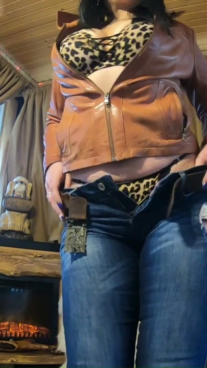 Cabin Striptease - Leather Belt, Jeans & Slow Teasing (Part 2) | Clip 2