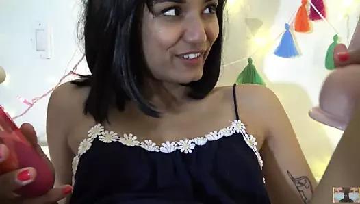 Aman tanrım! yeni vibratörümle çok zor geldim