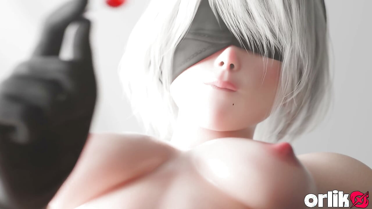 2b nier automata - lolipop amcık ovma ve büyük yarak boşalması - rule34 3d animasyon