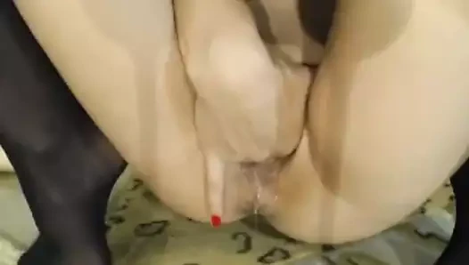 külotlu çorap fışkırtma!