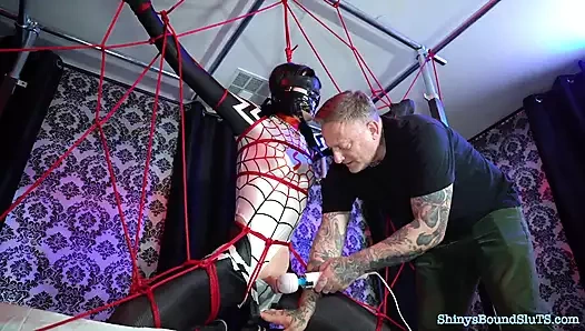 İpek örümcek ts cosplay esaret