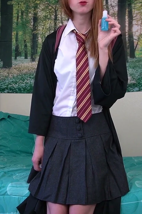 Goody Gryffindor sürtük bir slytherin ginny weasley iksir 31 talimatı alıyor