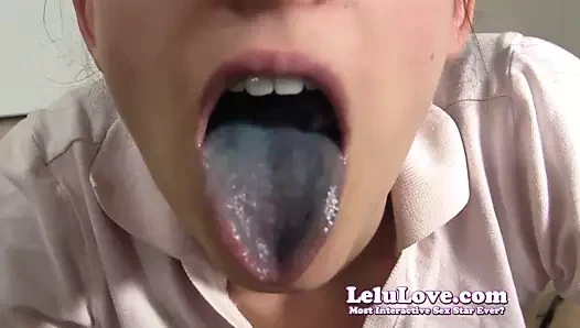 lelu aşk-mavi dil prezervatif oral seks