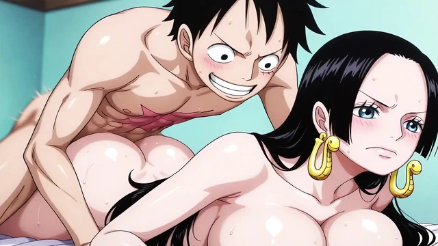Luffy x Hancock (op)