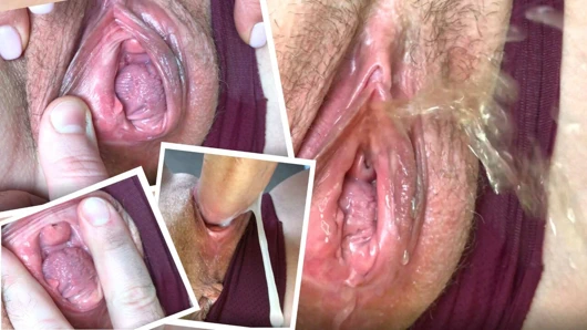 İşedikten sonra genç bir annenin etli deliğini yemek ve becermek. yakın çekim