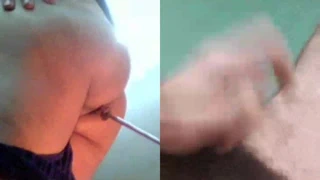 Antonella koymak garip yapay penis içinde göt ve adam boşalmak