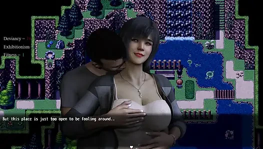 Lisa: azgın çift ormanda yaramaz şeyler yapıyor ve birden fazla kez yakalandı ep.15