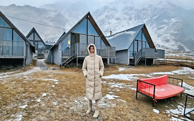 Dağ yabancısı 'ısınma' çok ileri gitti... Ve buna bayıldı!