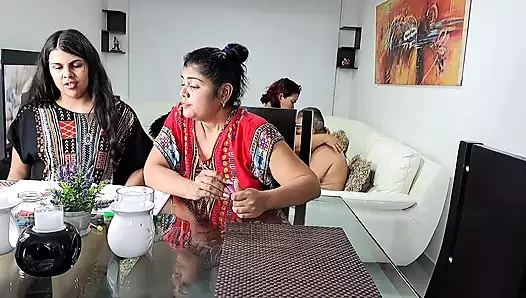 Azgın yaşlı adam tükürüklü bir sakso alıyor