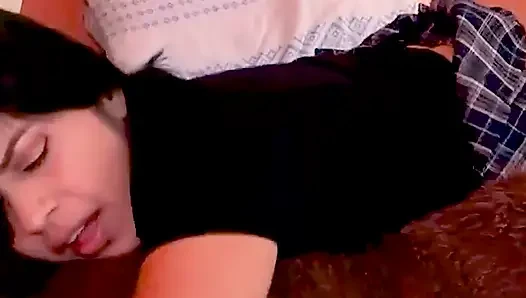 Bu esmer için hak edilmiş bir şaplak