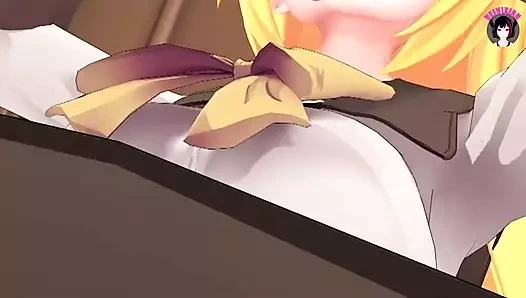 Yarım yamalak seks ile üvey kardeş (3d hentai)