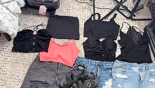 Tatil için benimle vlog paketi: vurgunda deneyin