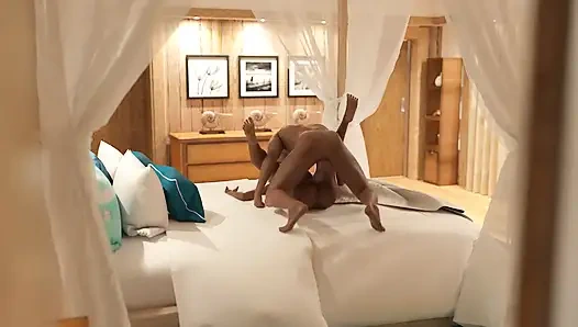 Tacos: koca büyük yaraklı ve büyük zincirli adam ateşli karısını sikiyor - bölüm 82