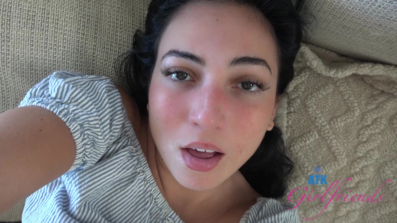 POV Mira Luv Cute Freckled GF Date: Shaved Pussy Blowjob Pussy Play Hard Sex Orgasm