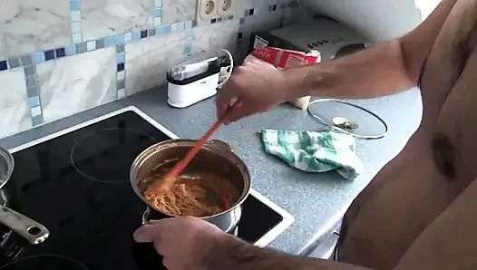 Zenci spagetti sipariş etti