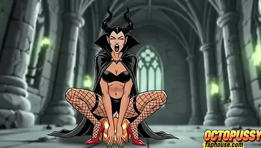 Şehvetli maleficent: çizgi film