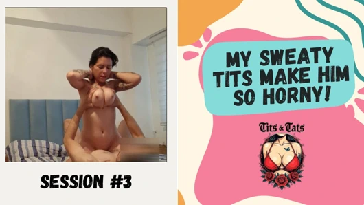 Ben temizlik yaparken büyük göğüslerimi arzuladı, ben de