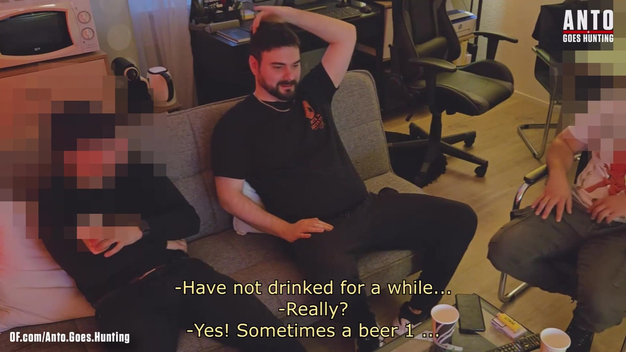 First Threesome with Chris and Steven on the night they got to know eachother