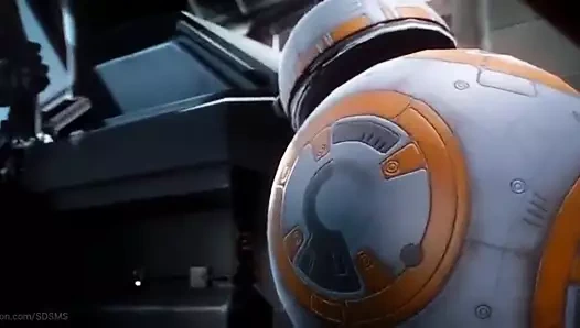 Bir robot bir kızı sikiyor (yıldız savaşları parodie)