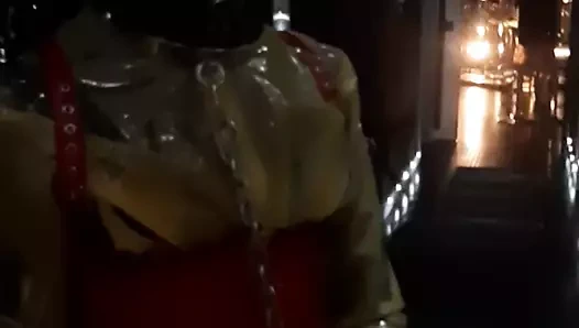 Licky kadife'nin kauçuk kölesi