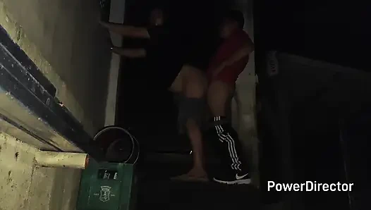 CHEATING WIFE WENT OUT FOR PARTY AND SNEAK FUCK OUTSIDE  THE EVENT PLACE BACKYARD