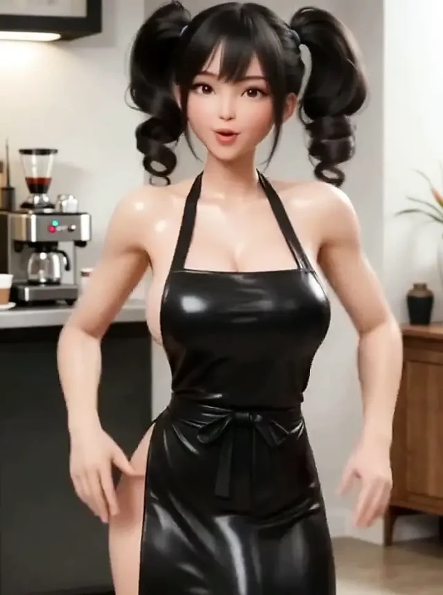 Genki Futanari Barista