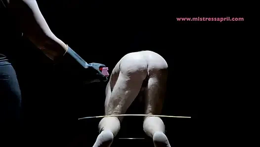 Dominatrix sahibe April - acının tonları