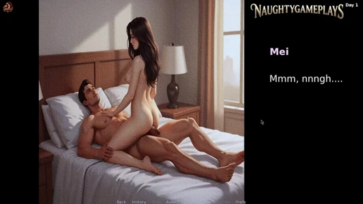 Wife's Dare 01 By Hot_Scorpion - Married Couple Has Passionate Sex - 3D Game