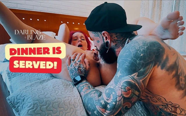 Akşam yemeği servis edilir! - göt ve amcık ibadeti