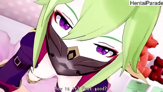 Sansürsüz kuki shinobu genshin impact hentai'yı sikiyor