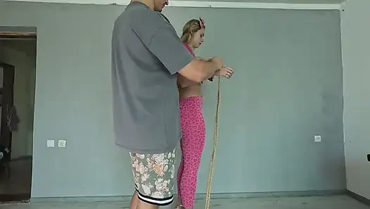 Esaret barbie bebek ip fetişi fantezisi