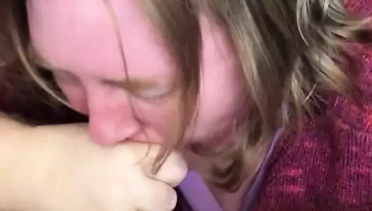 eski bebeğim slurping üzerinde benim horoz