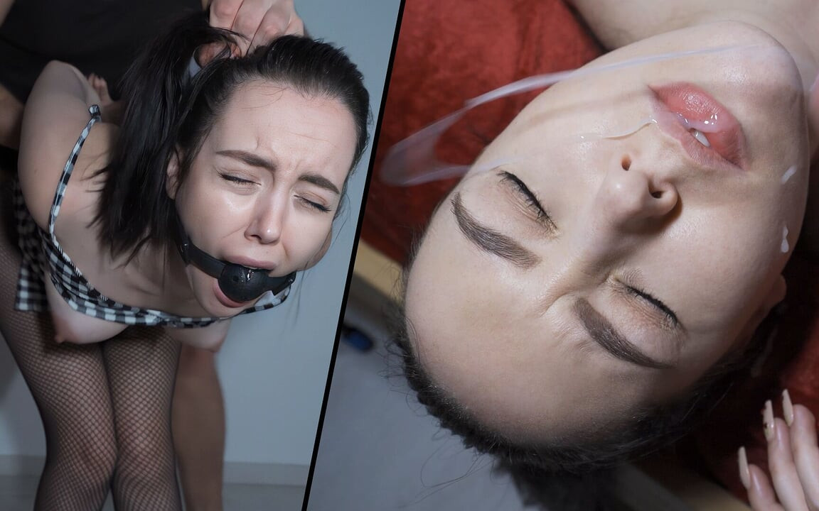 Ağzı tıkalı ve sikiliyor - zoe doll