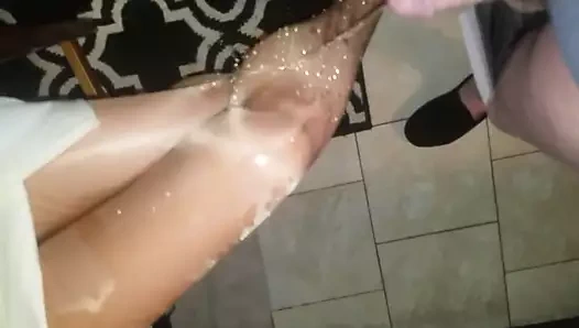 beyaz iş etek takım ıslatma bölüm 2