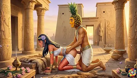 Mısır'da çöl romantizmi - ai hentai asmr