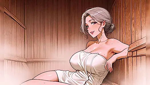 Seksi sauna orta yaşlı seksi kadın ve gilf çizgi film porno