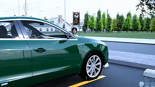 Jake Fucking Milf College Teacher In Car Petite Girl Alexa Watching Them And Fingering Pussy