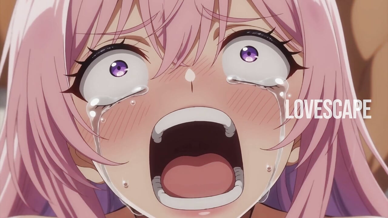 Pembe saçlı anime tatlı kız arkadan alıyor (ai)