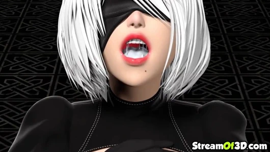 Nier automata derin boğazlama dev çük için boşalmak