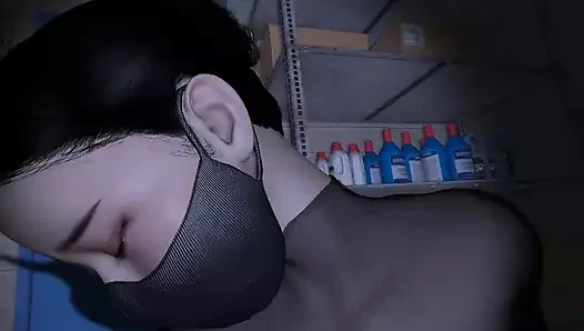 Vr vam ryona ragdoll vücut çoraplı 1