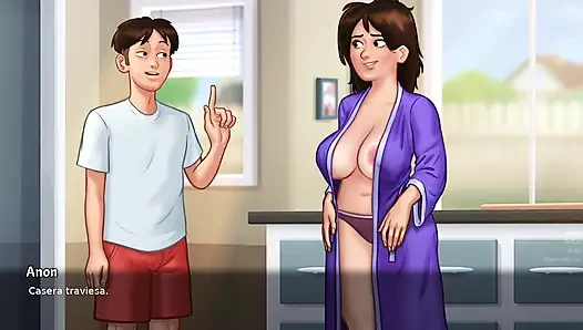 Üvey annem her yerde sevişmek istiyor, çok yaramaz - yaz mevsimi efsanesi