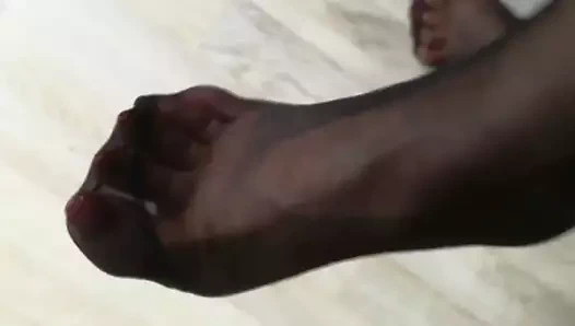 meine neuen naylon çorap